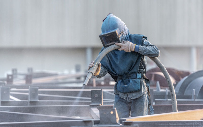 Sand blasting company UAE