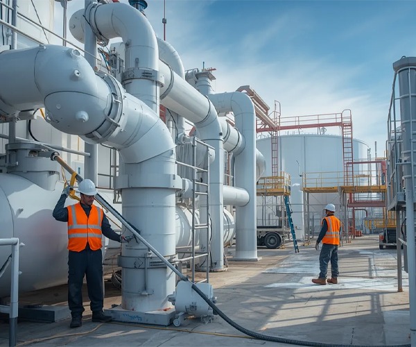 Professional pipe painting services UAE